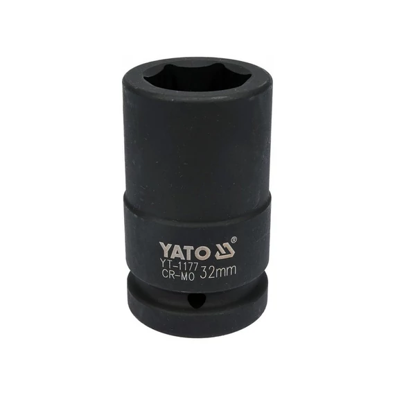 Yato gépi hosszú dugókulcs 1&quot; 32 mm CrMo