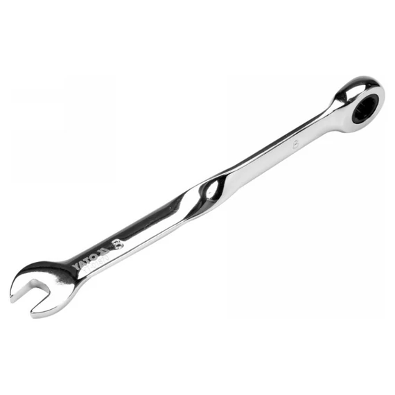 Yato Csavart racsnis csillág-villáskulcs 8 mm CrV