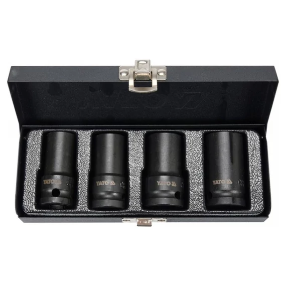 Yato Gépi dugókulcs készlet 4 részes 1/2&quot; 17-26 mm CrMo