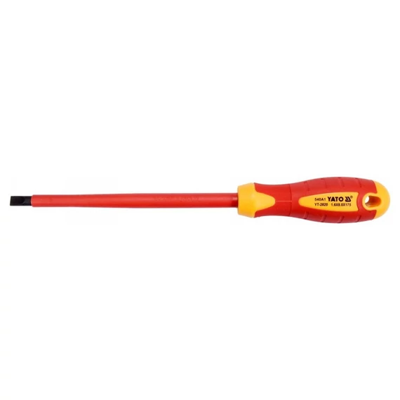 Yato lapos csavarhúzó 8.0 x 175 mm szigetelt