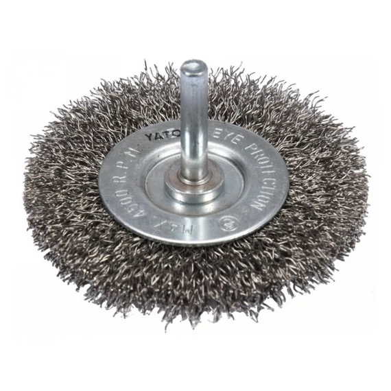 Yato körkefe 75 mm INOX csapos
