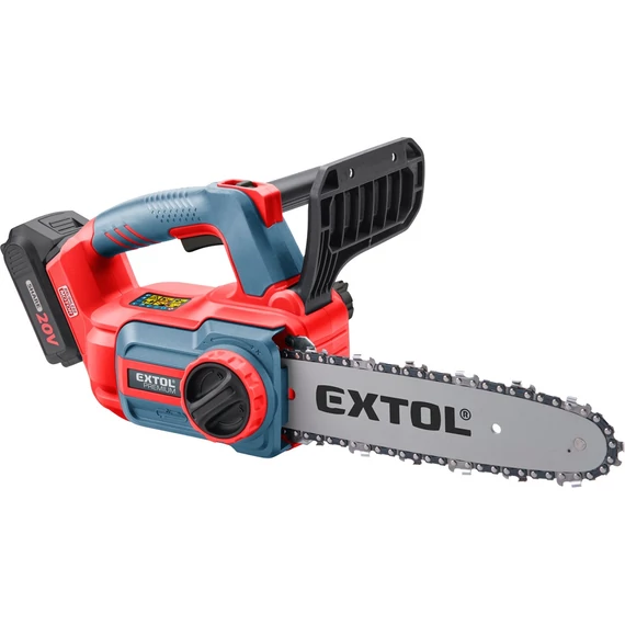 Extol 8891920 akkus láncfűrész 305 mm 20V  akkuval és töltővel
