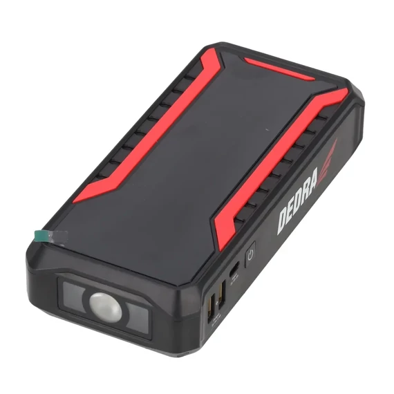 Dedra Powerbank motorindító funkcióval 12 Ah LCD kijelzővel