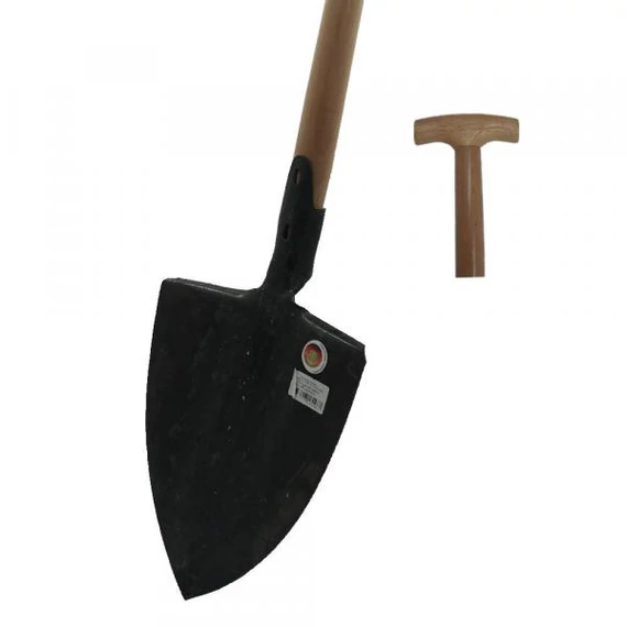 Muta kovácsolt erősített ásó taposóval &quot;T&quot; nyéllel 2.25 kg
