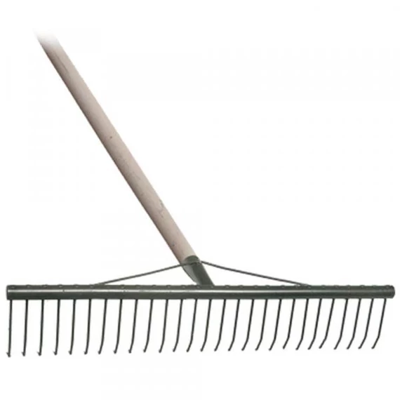 Begyűjtő gereblye 60 cm nyelezett