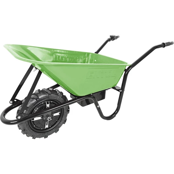 Extol 8891910 akkus talicska 24V 12 Ah BL motorral 150 kg teherbírással