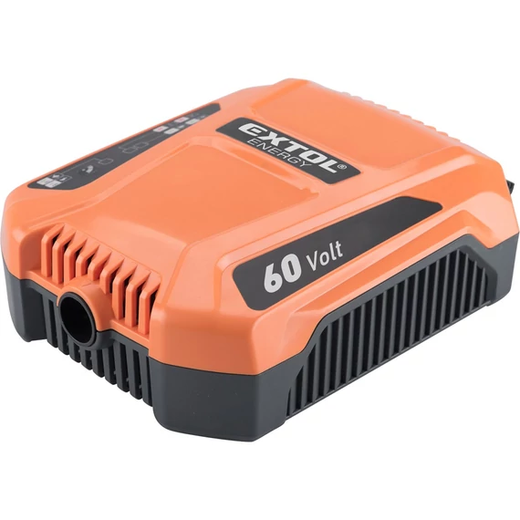 Extol 8795739 intelligens akkutöltő 60V, 4–8A – a 15Ah 60V akkumulátorhoz