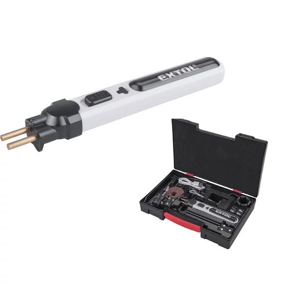 Extol akkumulátoros  polisztirolvágó 4V 2000 mAh Li-ion