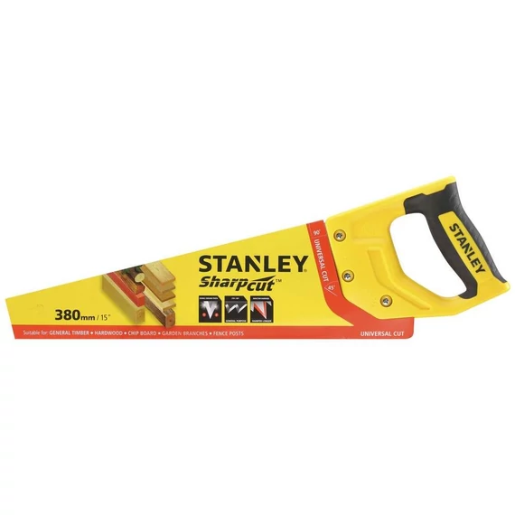 Stanley rókafarkú fűrész 380 mm 7 TPI