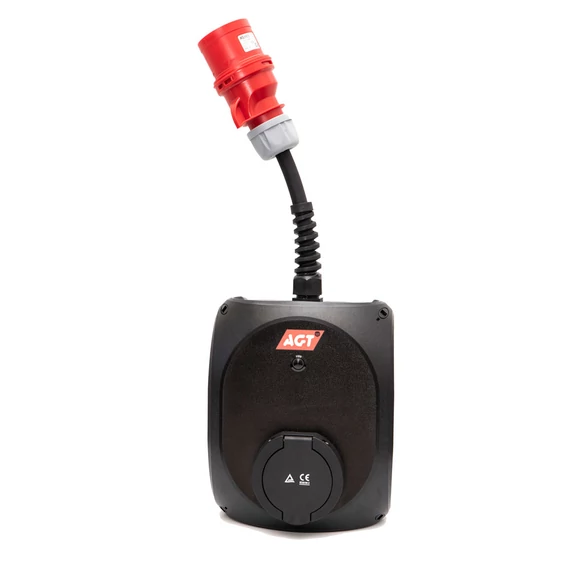AGT Travel Basic elektromos autó töltő 22 kW fekete