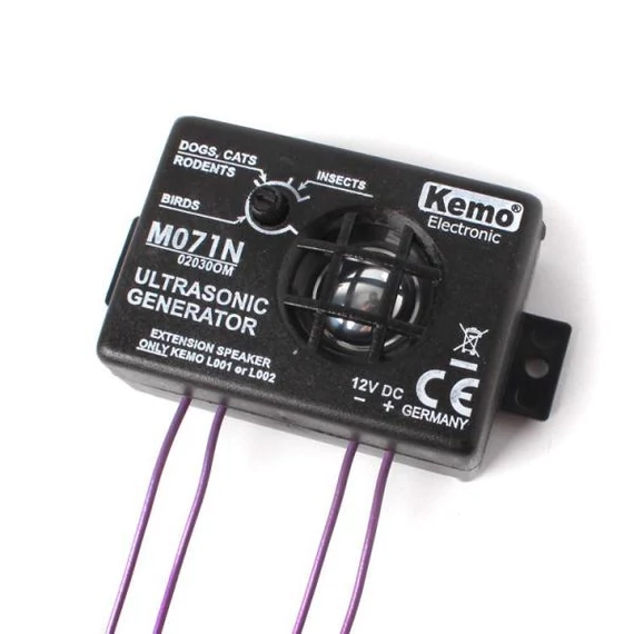 Kemo M071N ultrahangos kisállat, madár és rovar riasztó