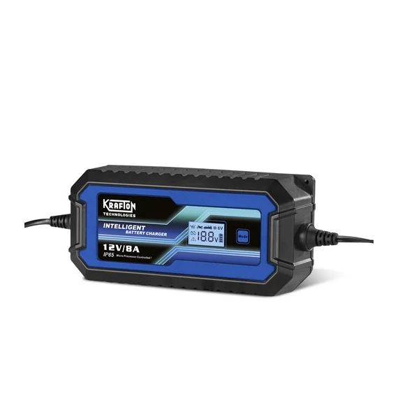 Krafton akkumulátor töltő 6 V / 12 V 2-8 A