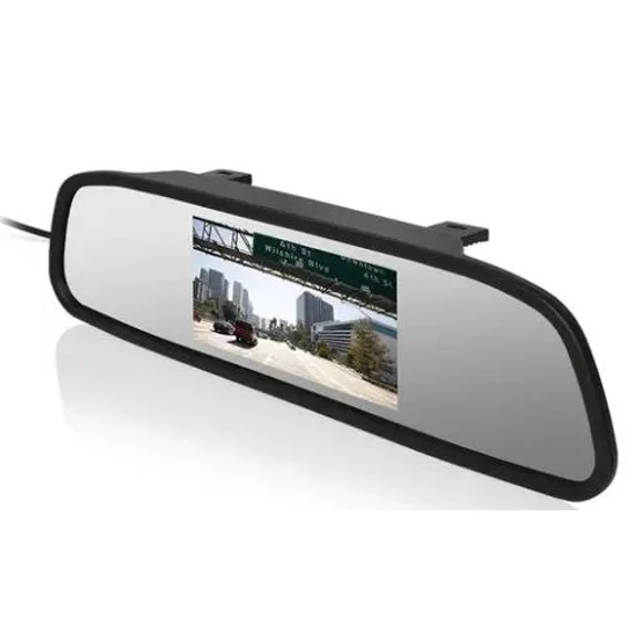 Visszapillantó tükörbe integrált LCD monitor