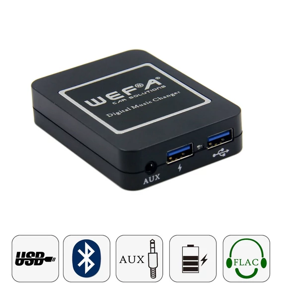 Wefa WF-606 Bluetooth/MP3/USB/AUX illesztő (Volkswagen, Quadlock)