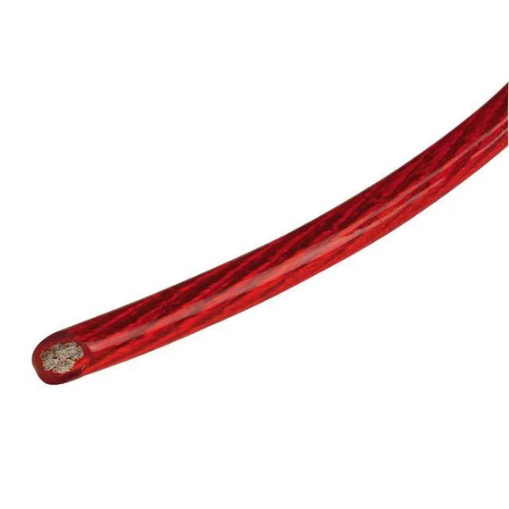Caliber CP 15C erősítő tápkábel piros 15 mm2