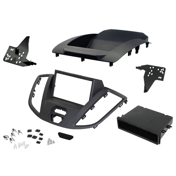 Ford Transit V363 2 DIN autórádió beszerelő keret szürke