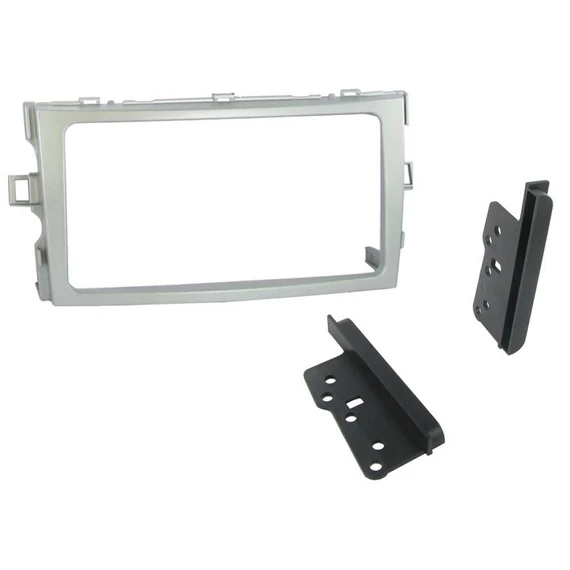 Toyota Verso 2 DIN autórádió beszerelő keret ezüst