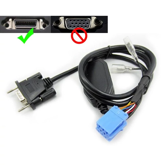Yatour Renault kábel, SCSI20PIN (Mini ISO)
