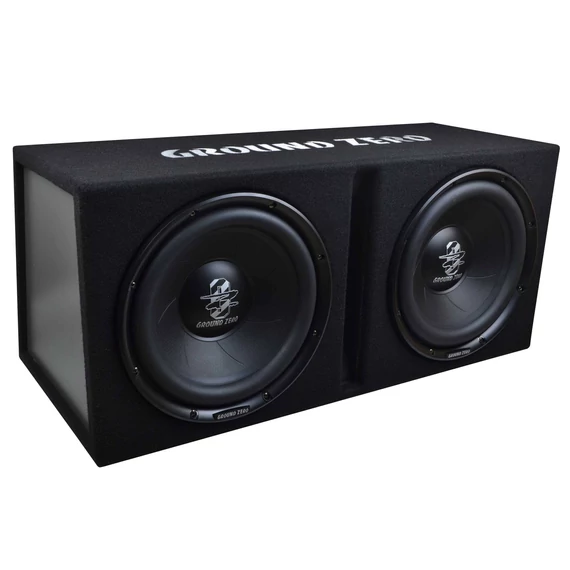 Ground Zero 700 WRMS Dupla Bass-Reflex mélyláda