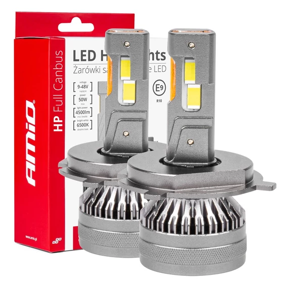 Amio LED izzó HP Series H4/H19 6500K 12/24 V