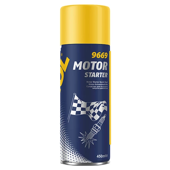 Mannol 9669 Motor Starter – Hidegindító Spray, 450ml