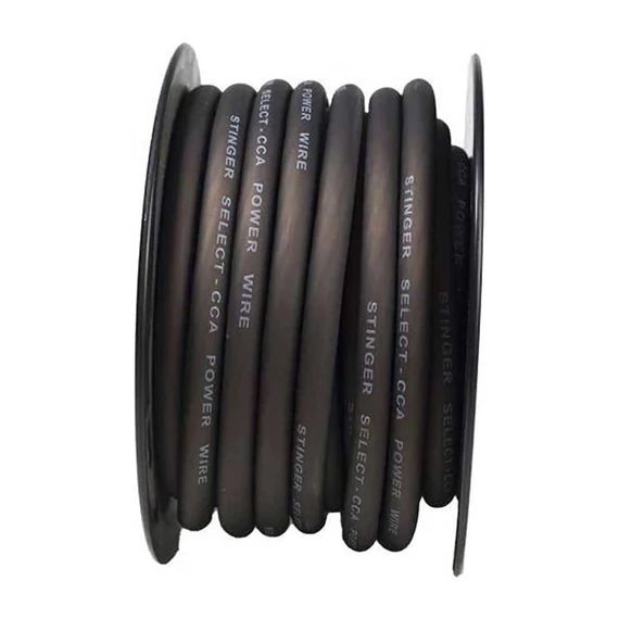 Stinger SSVLP0BK erősítő tápkábel, fekete 50mm2