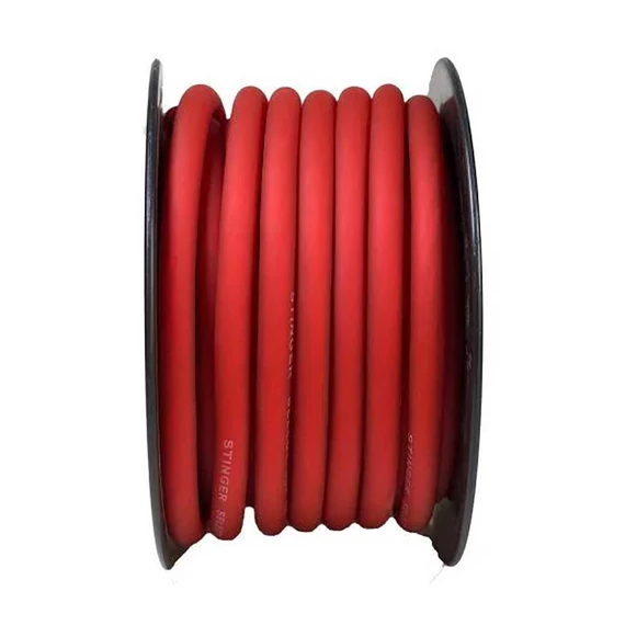 Stinger SSVLP0R erősítő tápkábel, piros 50 mm2