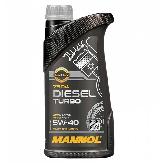 Mannol 7904 Diesel Turbo 5W-40 Motorolaj, 1L