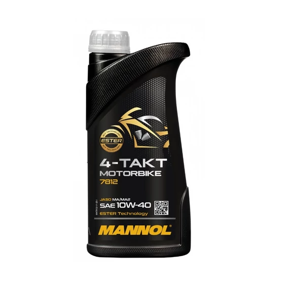Mannol 7812 Motorbike 4-Takt 10W-40 négyütemű motorolaj, 1L