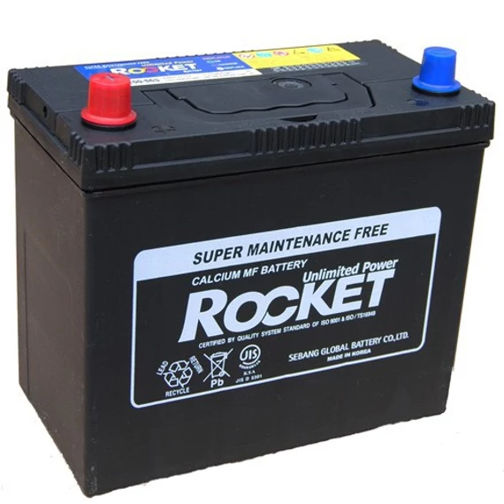 Rocket akkumulátor 45 Ah 238x129x225 mm bal pozitív