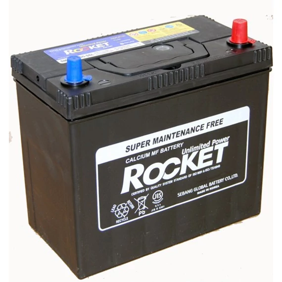 Rocket akkumulátor 45 Ah 238x129x225 mm jobb pozitív