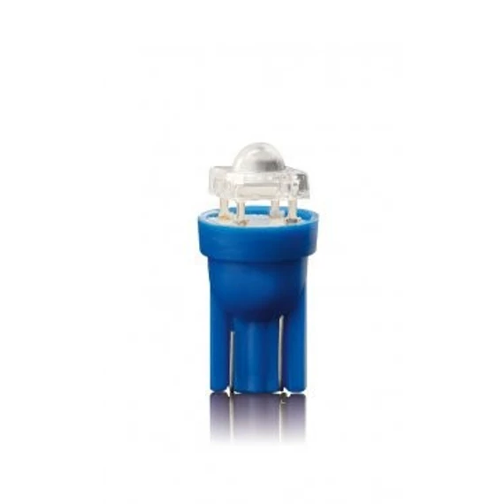 Led izzó 12V 0,18W T10 kék 2 db