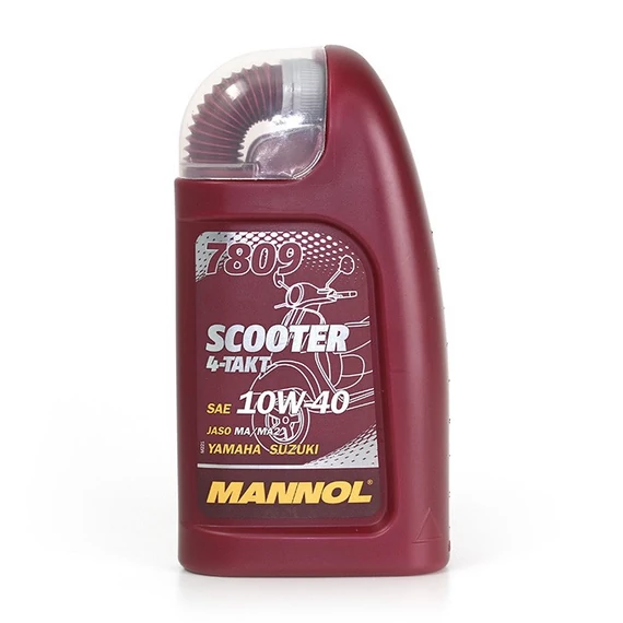 Mannol 7809-1 Scooter 4-Takt 10W-40 négyütemű motorolaj, 1L