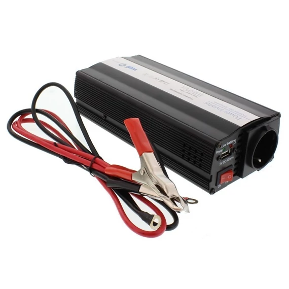 Well feszültség átalakító inverter 300 W 12V/230V + USB