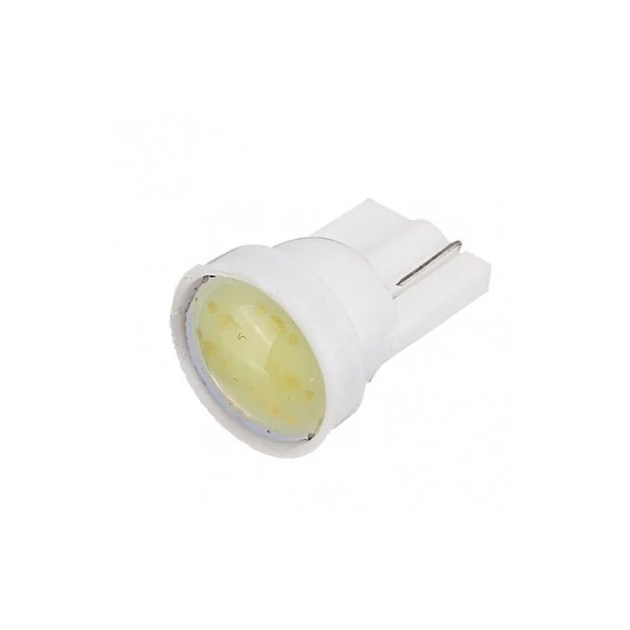 Led izzó 12V 1W T10 6 COB fehér