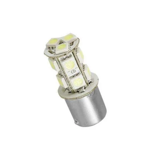 Led izzó 12V 2W BA15S 5050 13 SMD piros