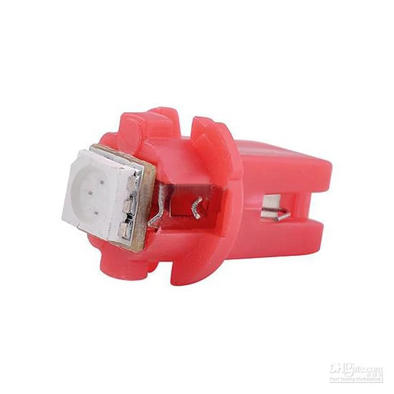 Led izzó 12V 1W B8.5 5050 1 SMD piros