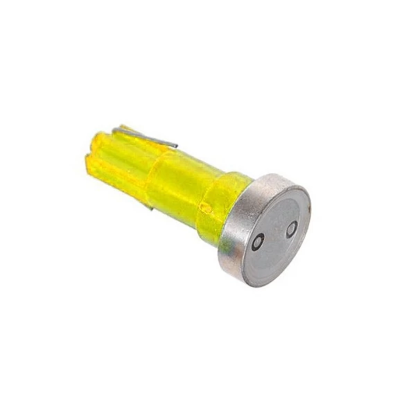 Led izzó 12V 1W T5 1 HP SMD sárga
