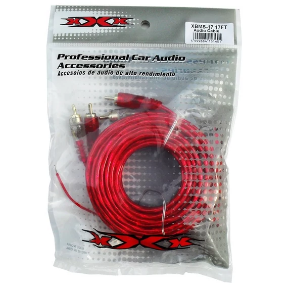 XXX XBMS-17 RCA kábel 5 m remote szállal