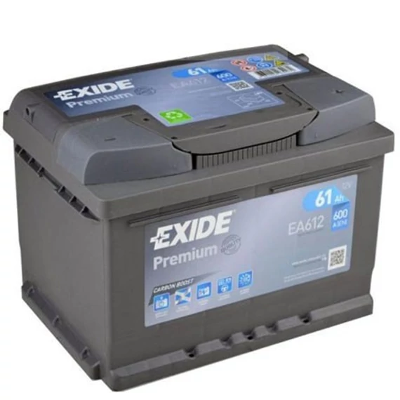 Exide akkumulátor 60 Ah 242x175x175 mm jobb pozitív