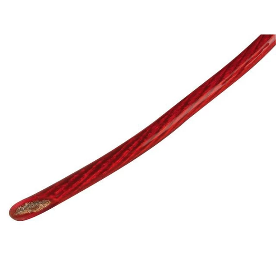 Caliber CP 10C Erősítő Tápkábel, Piros 10mm2