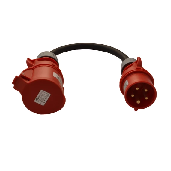 Töltő adapter ipari aljzat 32A - ipari dugvilla 16A