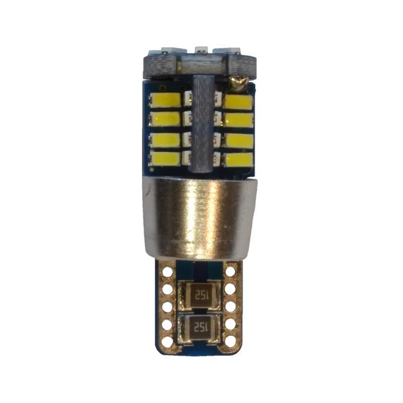 Can Bus led izzó 12V 3W T10 3014 40 SMD fehér