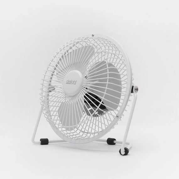 Mini ventilátor USB csatlakozóval - fehér