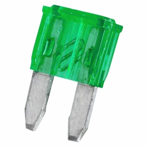 Mini késes biztosíték 11x8,6 mm 30A