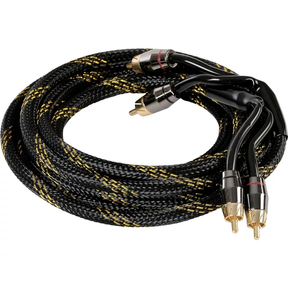 Ground Zero GZCC 5.49X-TP 5.49 m audiofil RCA kábel