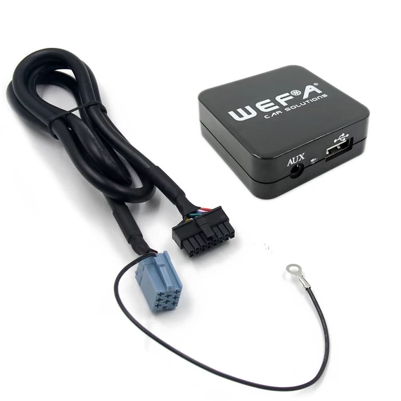Wefa WF-605 MP3/USB/AUX illesztő (Volkswagen, Mini ISO)