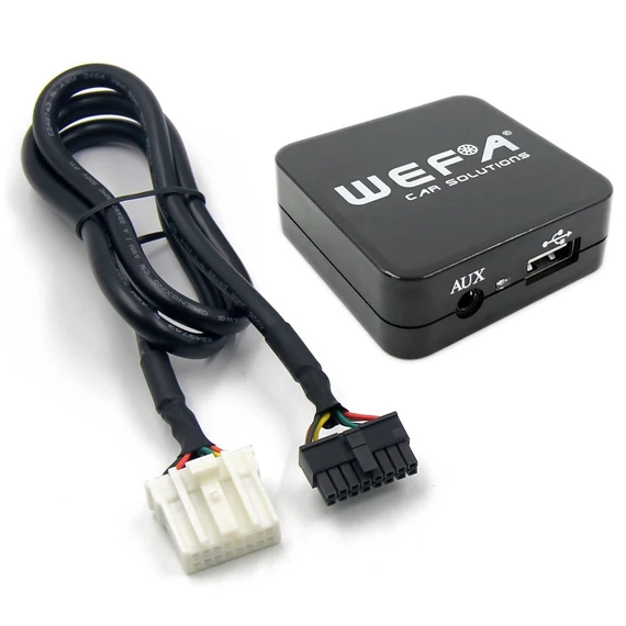 Wefa WF-605 MP3/USB/AUX illesztő (Mazda)