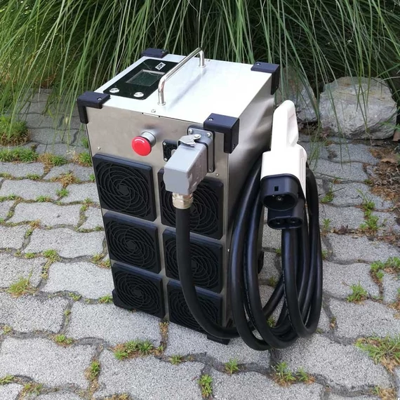 AGT Mobile DC22 CCS Charger hordozható elektromos autó töltőállomás