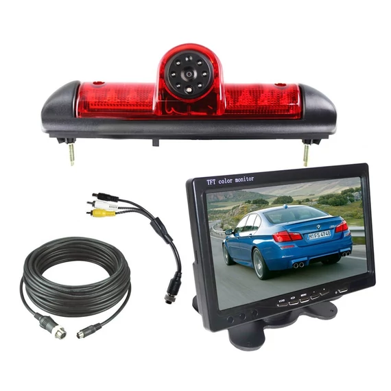 Fiat Ducato Tolatókamera Rendszer 7"-os monitorral